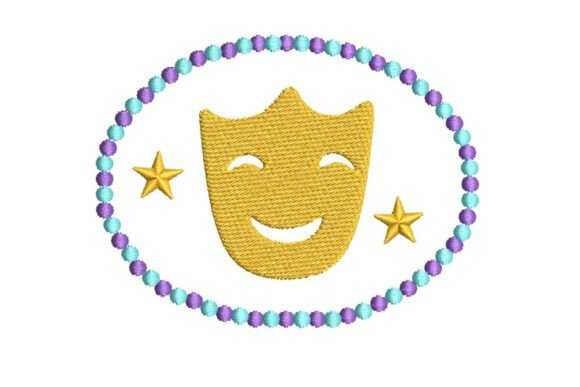 Festive Carnival Mask with Beads and Stars Review