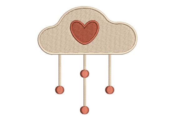 Review: Heart Cloud with Hanging Orbs Embroidery Design