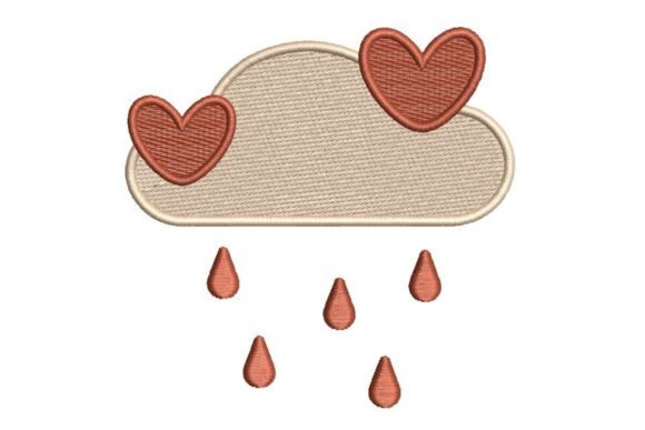 Reviewing the Loving Rain Cloud Embroidery Design