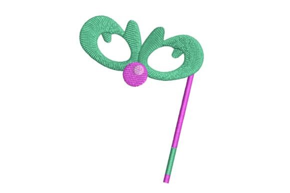 Whimsical Eye Mask with Clown Nose Embroidery Review